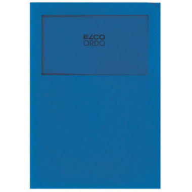 ELCO Dossier d'organ. Ordo A4 29469.33 s. lignes, bleu ro. 100 pièces