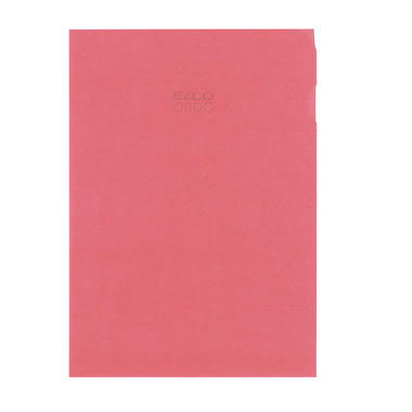 ELCO Dossier Ordo A4 29490.94 transparent, rouge 100 pièces