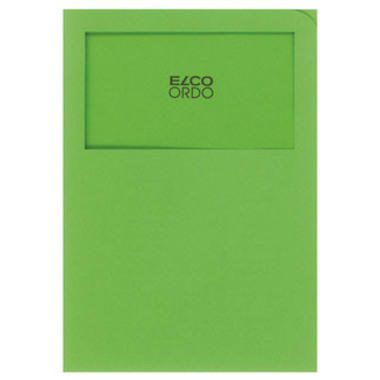 ELCO Dossier d'organ. Ordo A4 29469.62 s. lignes, vert 100 pièces