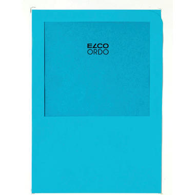 ELCO Dossier d'organ. Ordo A4 29464.32 transport, bleu 100 pièces