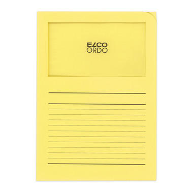 ELCO Dossier d'organ. Ordo A4 29489.71 classico, jaune 100 pièces