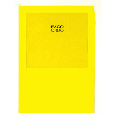 ELCO Dossier d'organ. Ordo A4 29464.72 transport, jaune 100 pièces