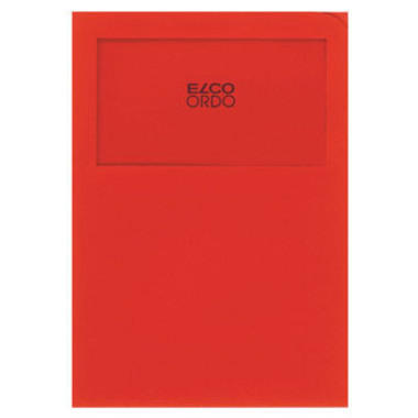 ELCO Dossier d'organ. Ordo A4 29469.92 s. lignes, rouge 100 pièces