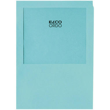 ELCO Dossier d'organ. Ordo A4 29464.31 transport, bleu 100 pièces