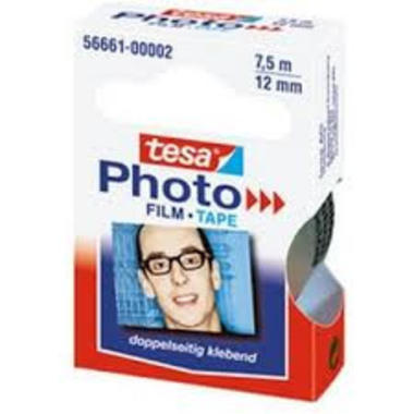 TESA Photo Film double-face 566610000 rouleau rempl. 12mmx7,5m
