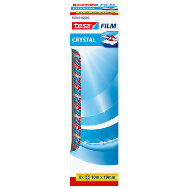 TESA Crystal Tape 19mmx10m 579450000 8 pezzi