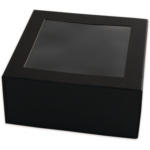Die Post | La Poste | La Posta ELCO Box cadeau avec grande fenêtre 82115.11 noir, 22x22x10cm 5 pcs.