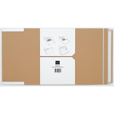 ELCO Pochette courier 30,9x22,2x9cm 845665114 149g, blanc, sticker 2 pcs.