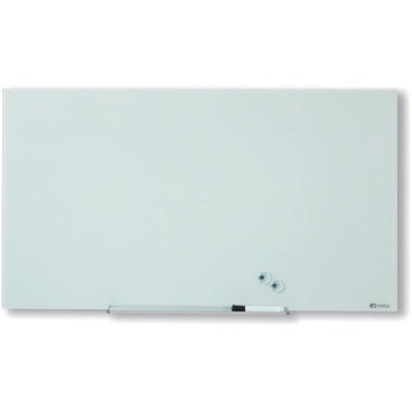NOBO Whiteboard Premium Plus 1905176 Vetro, bianco, magn. 993x559mm