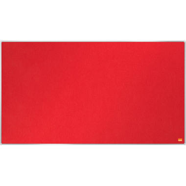 NOBO Tableau Feutre Impression Pro 1915420 rouge, 50x89cm