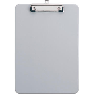 MAUL Schreibplatte Kunststoff A4 2340582 mit Bügelklemme, grau