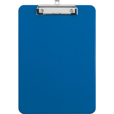 MAUL Schreibplatte Kunststoff A4 2340537 mit Bügelklemme, blau