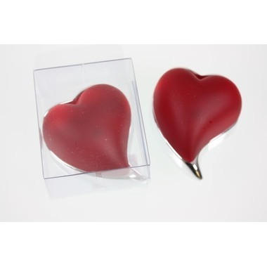 ROOST Support photo coeur 7x4cm 833 rouge