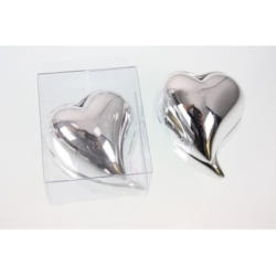 ROOST Support photo coeur 7x4cm 832 chrome