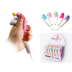 ROOST Squeeze stylo Licorne XL1570 ass.