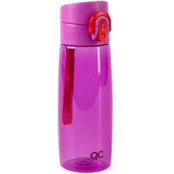 ROOST Water bottle 0,65L 7x7x23mm 497666 elegant violet/vivid red