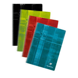 CLAIREFONTAINE Carnet spirale A4 68162 5mm 90 feuilles