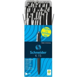SCHNEIDER Penna sfera K15 1mm 574/50STK/SCHWARZ /K15 schwarz, 50 pezzi