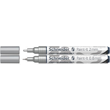 SCHNEIDER Penna cromato Paint-It E-2 ML06011501 2 er Set 0.8/2mm