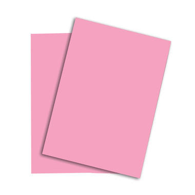 PAPYRUS Rainbow Papier FSC A4 88042542 80g, rosa 500 Blatt
