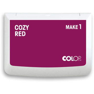 COLOP Tampon encreur 155114 MAKE1 cozy red