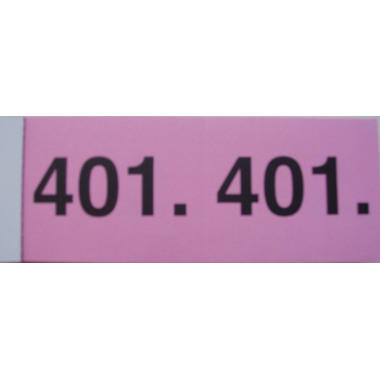 SIMPLEX Garderobenblock 401-500 13104 pink 100 Blatt