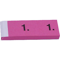 SIMPLEX Garderobenblock 1-100 13076 pink 100 Blatt