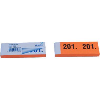SIMPLEX Bloc vestiaire 201-300 13087 orange 100 feuilles