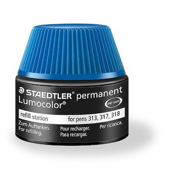 STAEDTLER Lumocolor permanent 15ml 48717-3 bleu