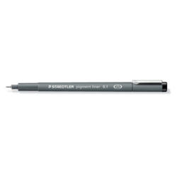 STAEDTLER Pigment-Liner 0,1 mm 30801-9 schwarz