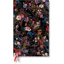 PAPERBLANKS Agenda Floralia DE 2024 DH0914-6 1W/2S HOR Maxi 13.5x21cm