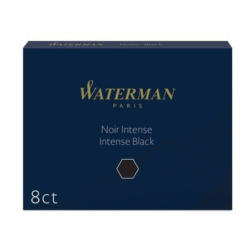 WATERMAN Inchiostro standard S0110850 nero 8 pezzi