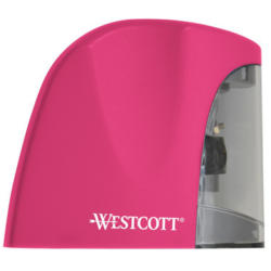 WESTCOTT Taille-crayon 8mm E-5504200 pink batterie