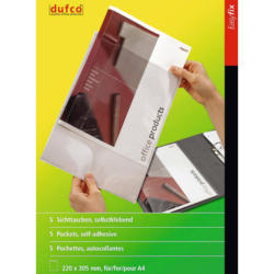 DUFCO Easyfix pochettes 50003.204 220x305mm A4, 5pc