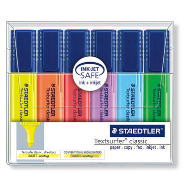 STAEDTLER Textsurfer Classic 364WP6 6 couleurs ass.