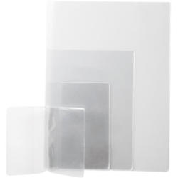 DUFCO Custodia plastica A7x2,PVC 5047.005 150µ,transparente,5 pezzi