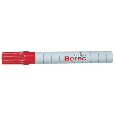 BEREC Whiteboard Marker 1-4mm 952.10.02 rosso classico
