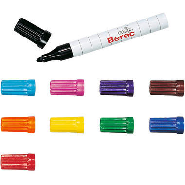 BEREC Whiteboard Marker 1-4mm 952.10.99 10er astuccio classico