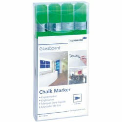 LEGAMASTER Glassboard Marker 7-118104 grün 4 Stück