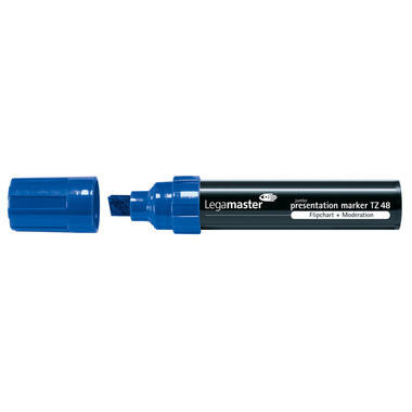 LEGAMASTER Flipchart Marker TZ48 4-12mm 7-155503 blu