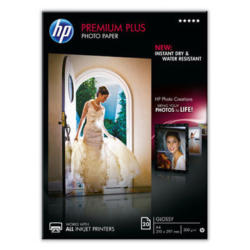 HP Premium Plus Photo Paper A4 CR672A InkJet 300g,glossy 20 fogli