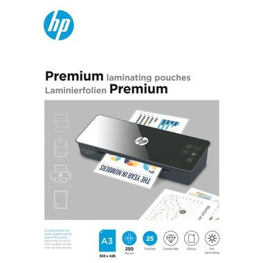 HP Pochettes plastific. 9128 Premium, A3, 250 Mic