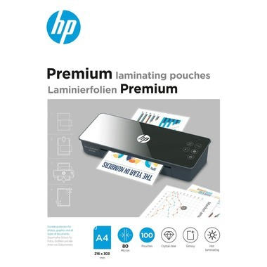 HP Pochettes plastific. 9123 Premium, A4, 80 Mic
