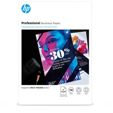 HP Professional FSC Paper A3 7MV84A Multiuse Glossy 180g 150 B.
