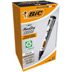 BIC Marking 2000 1.7mm 8209153 Ecolutions nero 12 pezzi