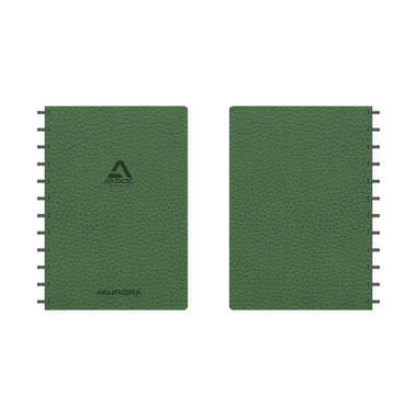 ADOC Cahier à anneaux BUSINESS A4 6011.302 vert, ligné 144 pages