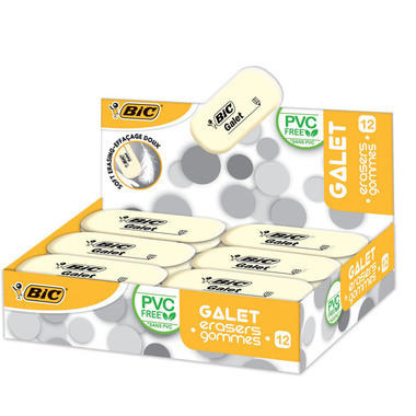 BIC Gomme Galet 400847720 12 pezzi