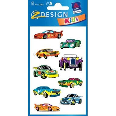 Z-DESIGN Sticker Kids 53882 Motivo 3 pezzi