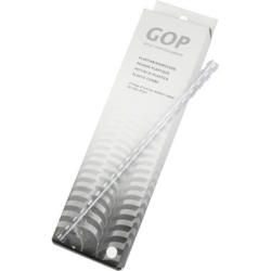 GOP Plastikbinderücken 020515 12mm transparent 25 Stück