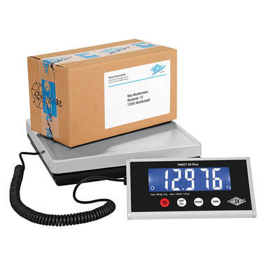 WEDO Balance de paquet Paket 50+ 507605005 Capacité max. 50kg 25x25x5cm